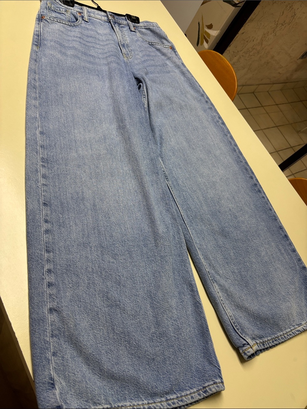 GAP Baggy Mid-rise Light Blue Jeans